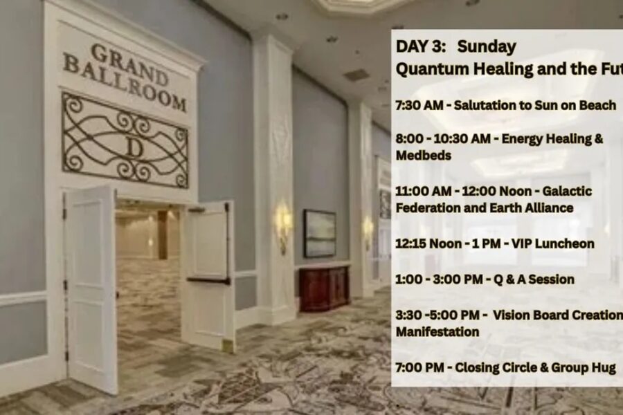 Day 3 – Sunday – Quantum Healing and the Future
